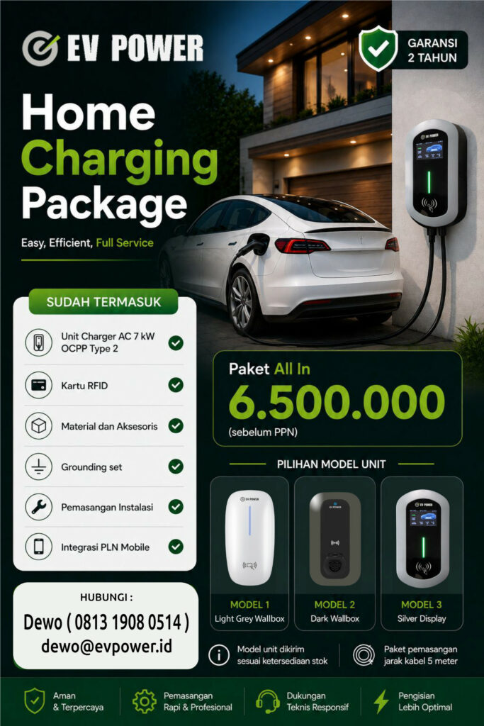 EV WALL CHARGER INSTALLATION BY EV POWER